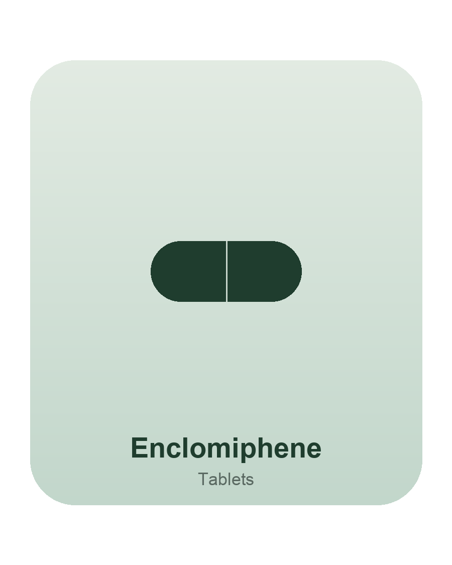 Enclomiphene Tablets